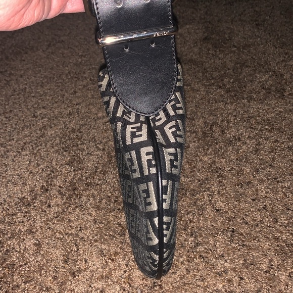 Fendi Zucchino Oyster bag AUTHENTIC - Picture 9 of 9